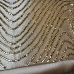 La Regale Gold Beaded Clutch or Crossbody Bag Photo 3