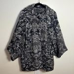Stella McCartney Kimono Cape Coat Gray Wool Cashmere Size 2 Rare Photo 2