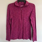 Columbia  Women's Outerspaced‎ Half Zip Pink Long Sleeve Shirt Size Medium Photo 0