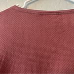 J.Jill  burgundy textured knit long sleeve shirt size large Photo 12