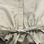 Sweet Magnolia Long Sleeve Shirt Dress W/Embroidered cut out 100% Cotton L Tan Size L Photo 8