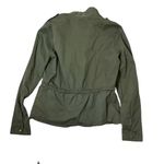 Mudd  military Cargo Army Green Zip‎ Button Front Utility Jacket Bella Swan Photo 2