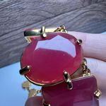 Kate Spade Coated Confetti Statement Necklace Gold Tone Red Pink Orange Etc Photo 11