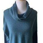 Smartwool Women's Edgewood Poncho Sweater in Twilight Blue Heather XS Photo 1