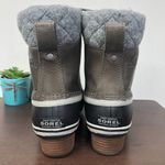 Sorel NEW  Slimpack Lace II Lace Up Duck Boots in Quarry Black Size 7 Photo 2