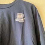 Abound Women’s Open Book Club Boxy Fit Graphic Tee Size Medium Navy NWT Photo 2