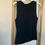 Ann Taylor FINAL MARKDOWN  Midnight Black Silk Top medium Photo 4