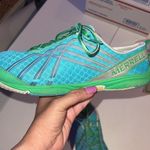 Merrell Turquoise and Lime Running Shoes 9.5 Photo 10