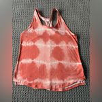 Nike 💋 Dri-Fit  Women's Orange Tie-Dye Tank Top, M Photo 1