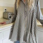 BDG | UO Amika Long Sleeve Plaid Dress Size Large Photo 0