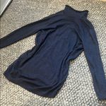 COS  100% Merino Wool Navy Cowl Neck Oversized Sweater Size Medium Photo 7