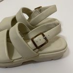 Vince . Bowie Lug Sandal in Moonlight White Leather strappy platform sandals 9.5 Photo 1