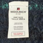 Woolrich  Womens One Size Cozy Blanket‎ Wrap Doris Stripe Blue/Green Photo 1