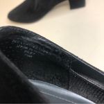 Karen Scott  Soft Step Riley Black Suede Pump Faux Buckle Accent 2 Inch Heel 7.5 Photo 9