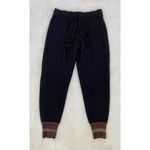 n:philanthropy Black Metallic Glittery Short Sleeve Bodysuit Joggers Set Size S Photo 4