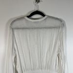 Rails  Women's Large Jasmine Linen Dress in White Lace‎ Vacation Coastal Beach Photo 7