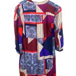 Anthropologie Taryn Crepe Paisley Patchwork Dress Photo 3