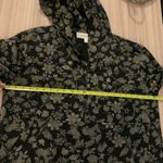 Treasure & Bond  Floral Half Zip Popover Utility Hooded Jacket! Photo 8