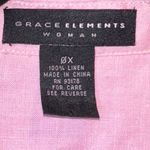 Grace Elements  Linen Floral Top Photo 2
