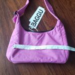 Baggu  Extra Pink Chic Coquette Y2K Preppy Edgy Feminine Mini Nylon Shoulder Bag Photo 1