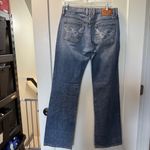 Lucky Brand Y2K Button Fly Rockette Rider Bootcut Jean Embroidered Mid Rise 28 Photo 1