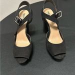 Mossimo Black Platform Heels 6 inch heel size 10 great shape Photo 2