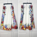 Alice + Olivia  Earla Floral Flare Midi Skirt Garden Brunch Size 10 NWT Photo 5