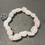 NWOT! Real Rose Quartz Bracelet Photo 2