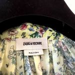 Zadig & Voltaire  Rinka bloemen jurk viscose mini yelllow dress size XS C1 Photo 3
