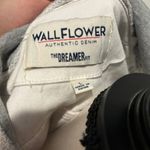 Wall Flower  jean jacket zip up hoodie Photo 2
