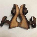 FREEBIRD by Steven Cape Platform Sandals Brown Size 9 Photo 12