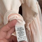 Free People cotton mesh tulle shirt blush pink XS oversized still got it tee Photo 4