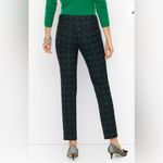 Talbots  black watch Tartan slim ankle pants sz 6 Photo 6