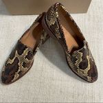 Madewell  The Frances Loafer in Snake Embossed Leather Photo 1