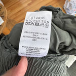 Studio Nicholson Tapered Gia Drawstring Trousers Green Size 4 Photo 7