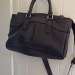 Liebeskind Black Leather Bag with Woven Design Photo 5