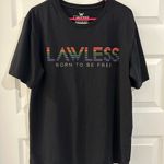 Lawless Born to Be Free T Shirt Black Size L Size L Photo 1