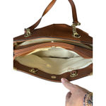 wilson's leather  Kate Large Satchel Shoulder Saffiano Bag‎ Chain Strap Tote Photo 8