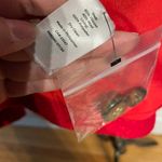 Talbots Wool Blend Blazer two Button Front Women's Red Jacket Size 4 fit Flare Photo 4