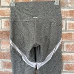 Aerie Chill Play Move 7/8 Gray White Mesh Leggings Small Photo 6