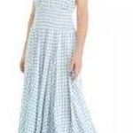 Philosophy NWT  Women's Peasant Tie Front Scoop Neck Dress Retail $98 Size Large Photo 0