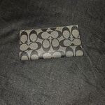 Coach Black Designer Wallet Photo 2