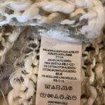 Free People  Linus fuzzy striped sweater in natural M Photo 5