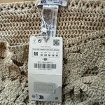 ZARA NWT  crochet mini shorts size M Photo 4