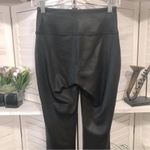 Nine West  Black Leather Look Leggings Size Small Photo 2