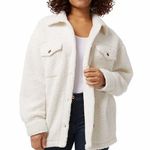 32 Degrees Heat  Ladies’ Sherpa Shacket Photo 0