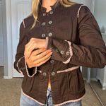 Brown and pink button Photo 3