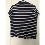 Merona Women's Juniors Stripe Polo Shirt Size XL Multi-Color Photo 3