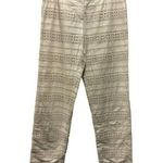 Max Mara  Weekend Womens Lace Embroidered Pants Size 4 Beige Fully Lined Photo 0