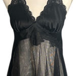 Victoria's Secret  Black Lace Babydoll Photo 0
